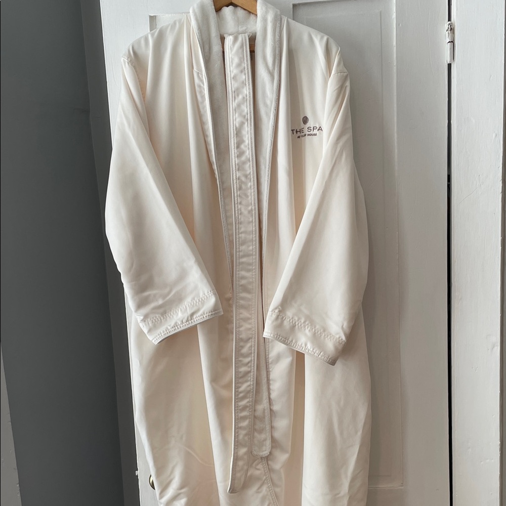 Women's Cream Robe